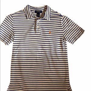Polo by Ralph Lauren shirt - White w/ Blue stripes